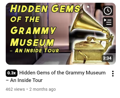 Before: Hidden Gems of the Grammy Museum - 462 views